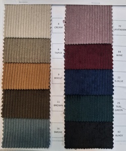 ผ้าคอร์ดูรอยถักแบบริบ 100% โพลีเอสเตอร์ น้ำหนักปานกลาง (260 GSM) ป้องกันไฟฟ้าสถิตย์ สำหรับเสื้อผ้าเด็กและผู้ใหญ่ ชาย/หญิง และกระเป๋า - Product Image 1