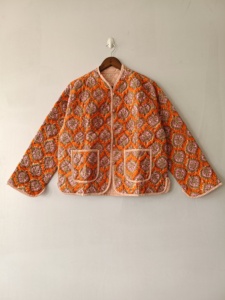 otton <b>Jacket</b>, <b>Reversible</b> <b>Jacket</b>, Vintage <b>Jacket</b>, Cotton <b>Jackets</b> For Women, - Product Image 1