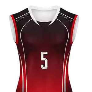 Últimos Conjuntos de Uniformes de Voleibol Personalizados con Impresión por Transferencia de Calor de Calidad Premium al por Mayor 2026 para Equipos Adultos con Logotipo Personalizado 220g - Product Image 2
