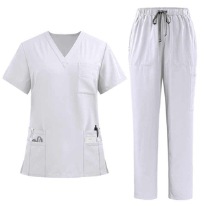 New Arrival <b>Scrub</b> Nurse Hospital Uniforms Medical <b>Scrubs</b> Nurse Long Sleeve New Color <b>Scrub</b> Suit Women <b>Set</b> for Ladies - Product Image 5