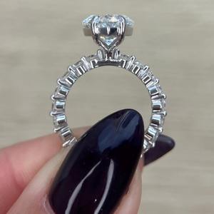 Anillo de Compromiso con Diamante Cultivado en Laboratorio de 1 Quilate, Corte Marquesa, Oro Sólido de 14k, Sin Níquel, Sin Plomo, Claridad VVS1, Anillo de Boda de Alta Gama para Mujer - Product Image 4