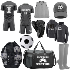 OEM Service Breathable Plus Size Soccer Uniforms Custom Logo Jersey Shorts Sets Professional 100% Polyester - Product Image 1