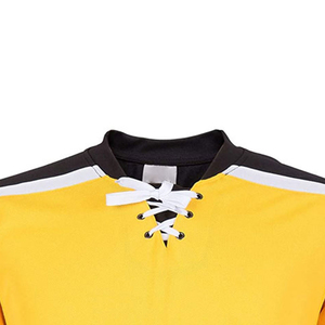 เสื้อฮอกกี้น้ำแข็งคอวีแบบสั่งทำพิเศษสำหรับผู้ชายไซส์ใหญ่ เสื้อกีฬา ชุดยูนิฟอร์มฮอกกี้น้ำแข็ง - Product Image 2