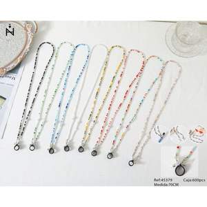 Z Brand Pearl <b>Bead</b> Eyeglasses Strap 70Cm <b>Flexible</b> Neck Chain For Glasses - Product Image 1