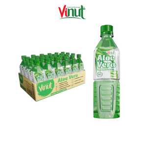 Bebida de Puré de Aloe Vera de 500 ml - Sabor Original NFC Paquete de 24 Botellas PET Fabricación de Marca Privada OEM/ODM Venta al por Mayor - Product Image 2