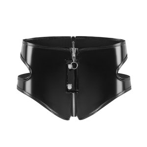 Black Silicone & Latex Butt Plug Shapewear High Waist <b>Hip</b> Enhancer <b>Padded</b> Panty Medium Control Open Crotch Design <b>for</b> Daily Use - Product Image 3