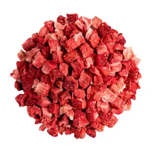 Wholesale Healthy Vacuum Freeze-dried Fruit Strawberry Instant Snacks For Tea / Food