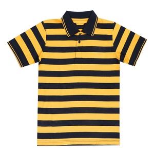 Polo de golf unisexe en coton de qualité supérieure, séchage rapide, coupe ajustée, broderie personnalisée, léger, rayé, pour homme, idéal pour l'été - Product Image 6