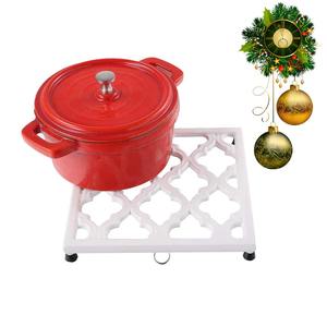 Salvamanteles de Metal de Diseño para Protección de Mesa de Comedor, Salvamanteles de Cocina Duradero Resistente al Calor, Elegante Salvamanteles de Hierro Hecho a Mano - Product Image 1