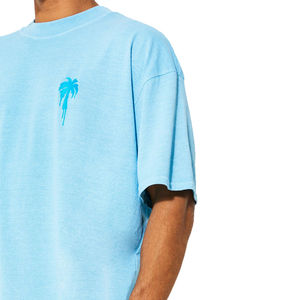 Ensemble été homme slim fit, t-shirt et short, ensemble de shorts de sport homme, vêtements d'été, fabrication OEM, ensemble été homme en coton deux pièces - Product Image 3