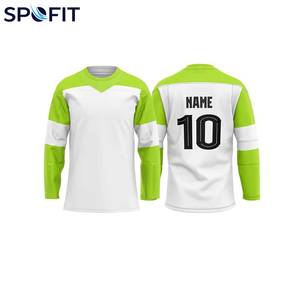 Jersey de Hockey sobre Hielo Personalizado Premium, Impresión por Transferencia de Calor, 100% Poliéster, Malla, para Práctica y Juego, Jersey de Hockey sobre Hielo Personalizado de Alta Resistencia - Product Image 2