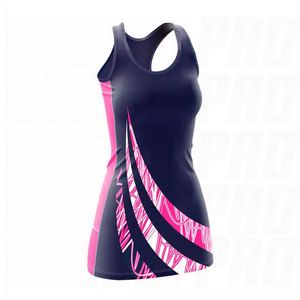 Breathable Women Team Wear Netball Dress Custom Logo Netball Uniform Cheap Wholesale Price <b>Unique</b> Design Sports Jersey - Product Image 3