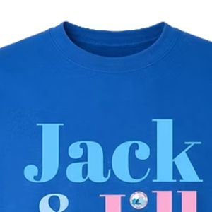 แจ็คแอนด์จิลเสื้อสเวตเตอร์คอกลมแขนยาวแบบคลาสสิกผ้าฟลีซเนื้อนุ่มเสื้อสวมหัวลำลองสำหรับทุกเพศสำหรับกิจกรรมครอบครัวกิจกรรมเป็นทีม - Product Image 2