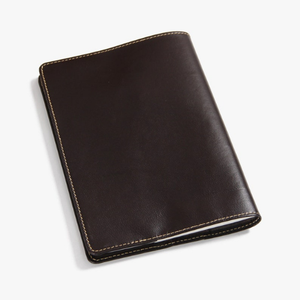 Personalized Goatskin Leather A5 Journal Refillable Notebook <b>Pen</b> Holder Handmade Business Style Lined Paper Custom Logo Gift - Product Image 6