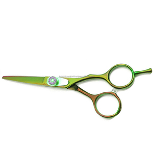 Professional Stainless Steel Straight Edge <b>Hair</b> <b>Cutting</b> Shears Premium Barber <b>Scissors</b> <b>for</b> Salon & Wholesale Supply High Quality - Product Image 4