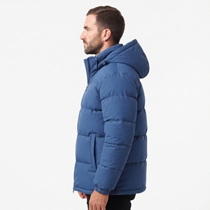 Men's <b>Winter</b> Hooded Puffer Jacket <b>Waterproof</b> Windproof Warm Insulated Outdoor Casual Heavyweight <b>Coat</b> Wholesale Insulated Cold - Product Image 4