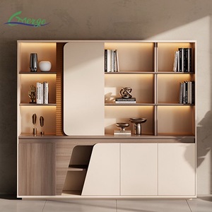 GLORY MERGE Bureau de direction moderne pour PDG, mobilier de bureau, bureau de <span class=keywords><strong>gestionnaire</strong></span>, table de bureau en bois en forme de L - Product Image 4