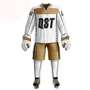 Nuevo Conjunto de Uniforme de Hockey sobre Hielo de Alta Calidad, Último Diseño, Técnica de Bordado, 100% Poliéster, Secado Rápido - Product Image 4