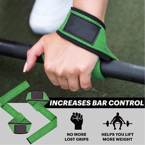 Support de poignet en néoprène antidérapant respirant de qualité supérieure avec logo personnalisé pour la musculation, la force athlétique et l'exercice en salle de sport - Product Image 5