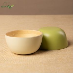 Tazón Desechable Ecológico de Bambú Hilado Suave, Clásico para Fiestas y Hogar, con Diseño Personalizado y Acabado Mate, Thanh Nam Arts SBBA54 - Product Image 1