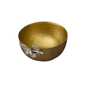 Restaurant Seau À Glace En Acier Inoxydable Bol À Glace En Métal Bacs À Boissons Pour La Restauration Seau À Bouteille De Vin Bol À Glace Avec Poignée En Feuille - Product Image 1