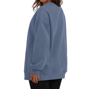 Sweat à capuche décontracté pour femme, à prix bas, écologique, respirant, à séchage rapide, 100% coton, avec logo personnalisé - Product Image 2