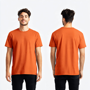 T-shirt d'été à manches courtes pour homme, de haute qualité, léger, col rond, t-shirts pour homme, 100% coton polyester, t-shirts pour homme - Product Image 2