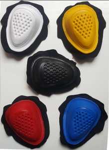 Coudières et genouillères en plastique, protection professionnelle, fermeture auto-agrippante, légères, pour le cyclisme - Product Image 1