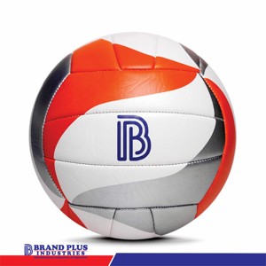 ลูกวอลเลย์บอลชายหาด Brand Plus Official Match ผิว PU นุ่ม น้ำหนักเบา โลโก้สั่งทำได้ ใช้ได้ทั้งในร่มและกลางแจ้ง วาล์วบิวทิล - Product Image 1