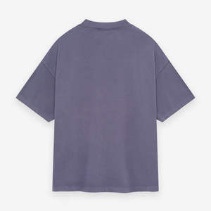 T-shirt Homme Oversize Coupe Boxy Épaules Tombantes Coupe Courte Unie Grammage Lourd - Product Image 4