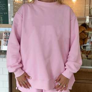 Pull col roulé uni pour femme, 100 % coton molletonné léger, écologique, streetwear oversize, coupe décontractée, haute qualité - Product Image 6