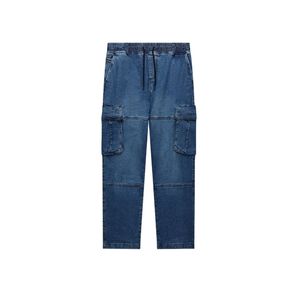 กางเกงยีนส์คาร์โก้ผู้หญิง คุณภาพสูง ผ้าฝ้ายระบายอากาศดี สวมใส่สบาย แฟชั่นสำหรับผู้หญิง รับสกรีนโลโก้ - Product Image 1