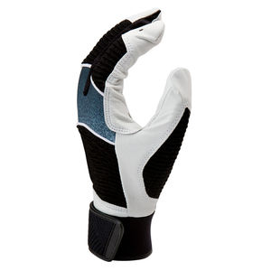 Premium Quality Custom Baseball Batting Gloves Leather Adults Long Cuff Breathable Ambidextrous <b>Hook</b> Loop Closure Gloves - Product Image 2