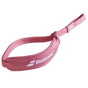 Custom <b>Braided</b> Resistance Band Coral Pink Non-Slip Lightweight Durable Adjustable Racket Safety <b>Cord</b> OEM - Product Image 3