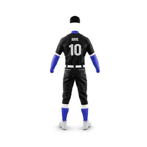 Uniforme de Béisbol de Color Sólido Personalizable de Primera Calidad con Diseño Moderno, Transpirable, de Secado Rápido, 100% Poliéster, Ropa Deportiva - Product Image 3