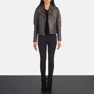 Women's Leather <b>Jacket</b> Spring Autumn Thin Genuine Leather <b>Jacket</b> <b>Short</b> Fashion Women's Breathable <b>Jacket</b> - Product Image 1
