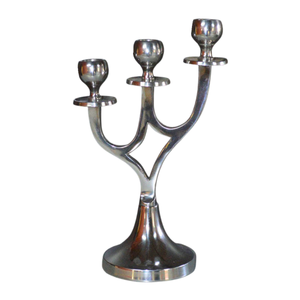 ที่วางเทียนอลูมิเนียม 3 ชั้น รุ่น VIC-14180 |   เชิงเทียนโลหะทันสมัยสำหรับตกแต่งบ้าน งานแต่งงาน ขายส่งจำนวนมาก ผู้จัดจำหน่ายส่งออก - Product Image 1