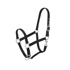 Selle anglaise de Offre Spéciale cuir occidental de qualité supérieure Nylon PP matériel collier de cheval licou équipement équestre licou de corde - Product Image 6