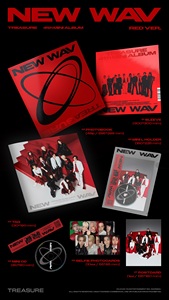 TREASURE - [ NEW WAV ] 4TH MINI (Version Standard) Album CD KPOP, best-seller en Corée, pour tous les âges - Product Image 5