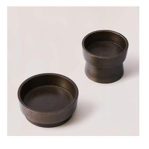 Décoration de table de restaurant, centre de table, porte-bougie, forme personnalisée, porte-bougie en métal, porte-bougie chauffe-plat en fer - Product Image 1