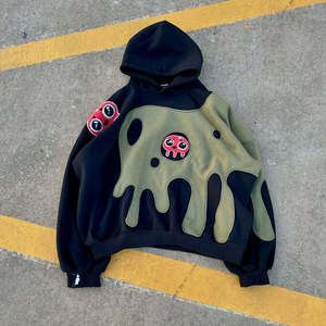 เสื้อฮู้ดมินิมอลเรียบง่าย ยูนิเซ็กส์ ผ้าฝ้าย พิมพ์โลโก้ สำหรับผู้ชาย เสื้อผ้าแบรนด์สั่งทำพิเศษ ทรงโอเวอร์ไซส์ อุ่นสบายสำหรับฤดูหนาว 2025 - Product Image 1