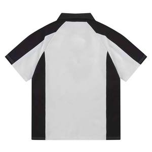 Camisetas Polo de Alta Calidad para Hombre, Diseño Personalizado en Algodón Grueso, Cierre de Cremallera de un Cuarto, Color en Contraste, Talla Grande, OEM - Product Image 2