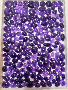 Cabujón de Amatista Africana Natural, Calidad AAA, Cuarzo Morado Intenso, Piedra Preciosa Suelta para Joyería, Precio al por Mayor, Lote de Piedras - Product Image 2
