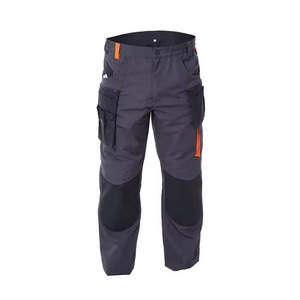 Mens Casual Straight Long <b>Work</b> Wear <b>Trousers</b> Outdoor Hiking Camping Multi Pockets Safety Wear Canvas Breathable Anti-Wrinkle - Product Image 4