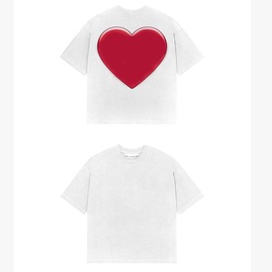 เสื้อยืดผู้ชายผ้าฝ้าย 100% ทรงหลวม พิมพ์ลาย เสื้อยืดโอเวอร์ไซส์สีเทา ผ้าคอตตอนเจอร์ซีย์ 240 GSM เสื้อยืดเรียบ พิมพ์โลโก้ตามสั่ง - Product Image 4