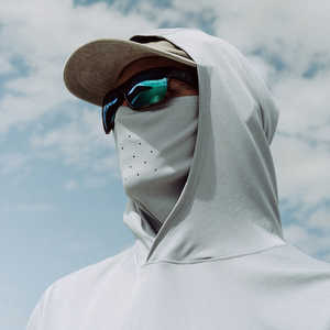 เสื้อฮู้ดกันแดดแห้งเร็วทรงเข้ารูปแขนยาวสำหรับตกปลา UPF 50 เสื้อยืดแห้งเร็วสำหรับกิจกรรมกลางแจ้ง - Product Image 6