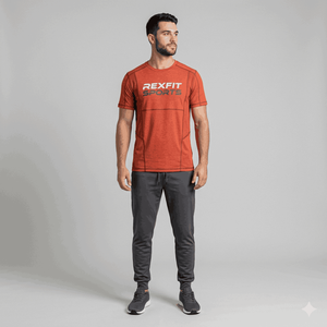 REXFIT SPORTS Camisetas Deportivas de Manga Larga de Alta Calidad para Hombre, Fabricante OEM Personalizado - Product Image 1