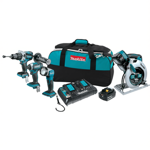18V 36V Cordless Power <b>Tool</b> Combo <b>Kit</b> 4 Piece Heavy Duty Lithium Ion <b>Tool</b> Set - Product Image 2