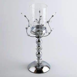 Porte-bougie en fer de luxe fait à la main, écologique, pour mariage romantique, Pâques et la Saint-Valentin, décoration de la maison - Product Image 3