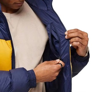 Veste matelassée streetwear unisexe de haute qualité, élégante, à capuche, en toile, camouflage patchwork, chaude, imperméable, décontractée, pour l'extérieur - Product Image 4